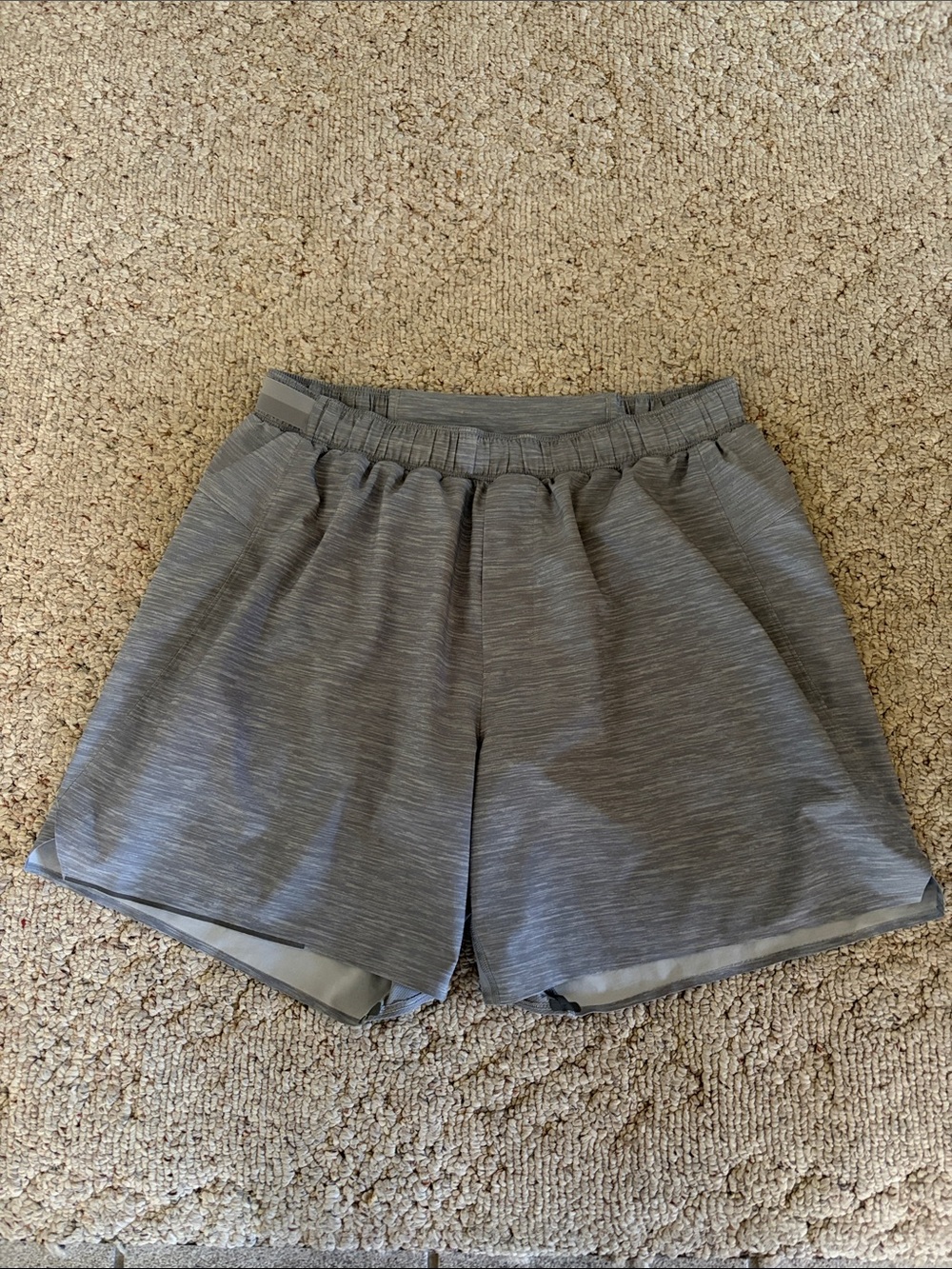 Men’s lululemon Gray Athletic Shorts - Lightweight Everyday Performance